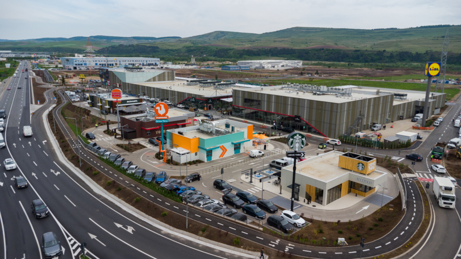 Urbano Shopping & Lifestyle vue aérienne