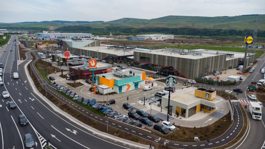 Urbano Shopping & Lifestyle vue aérienne
