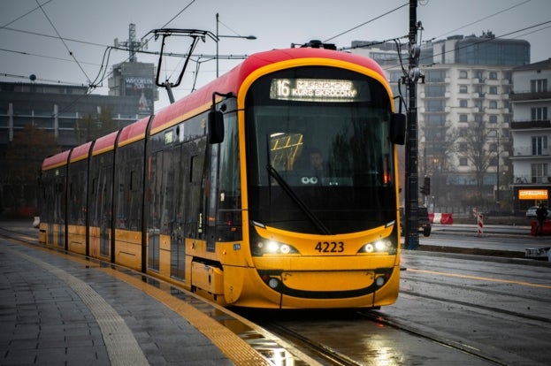 ligne de tramway à Wilanów